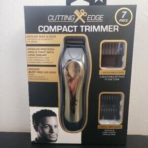 Cutting Edge Compact Trimmer by Barbasol for‎ Men - 7 Pc Shaver & More